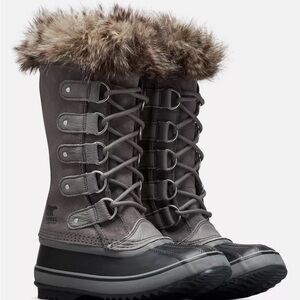 Sorel Joan of Arc faux fur boots women’s 8.5